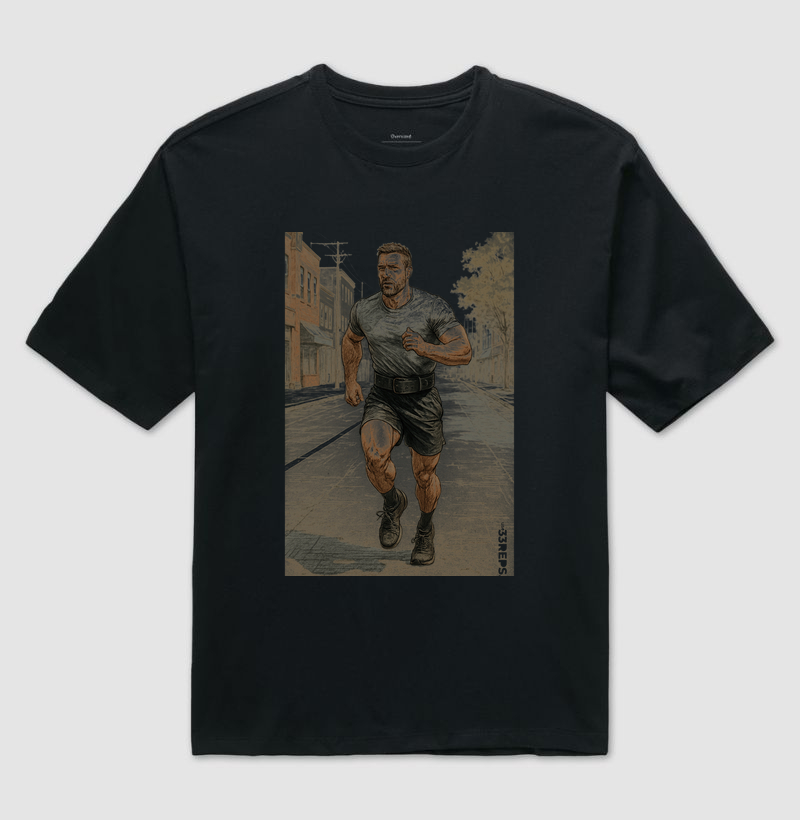 correr na rua ilustrada