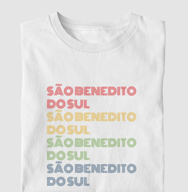 São Benedito do Sul Letreiro Retrô
