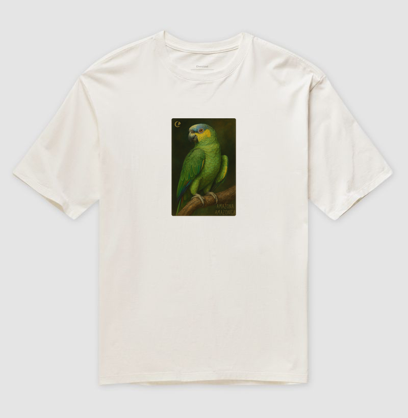 Camiseta Oversized - Amazona Amazonica