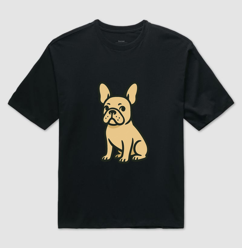 Bulldog Francês Sentado