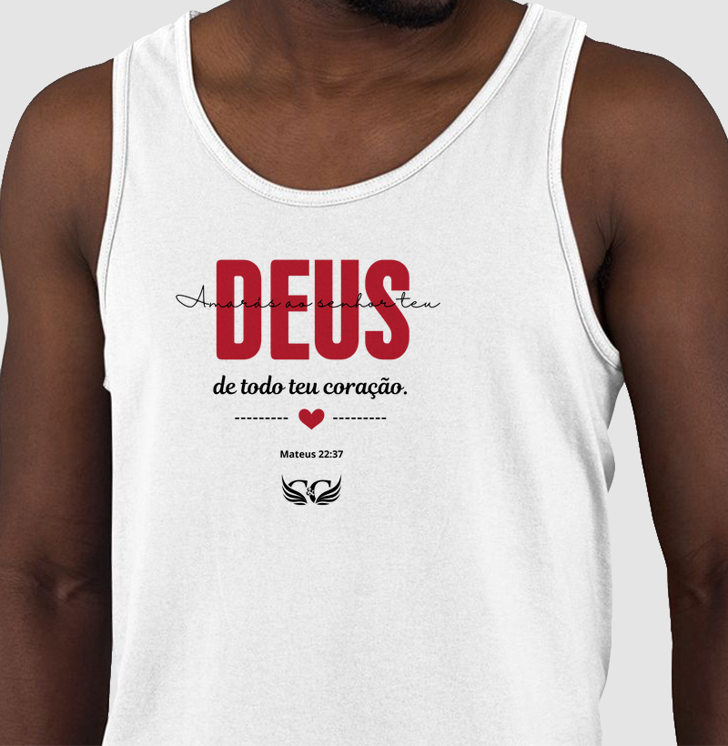 Camiseta Personalizada Amarás ao Senhor teu Deus. Mateus 22.37