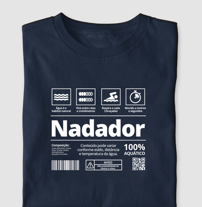 Rótulo Nadador