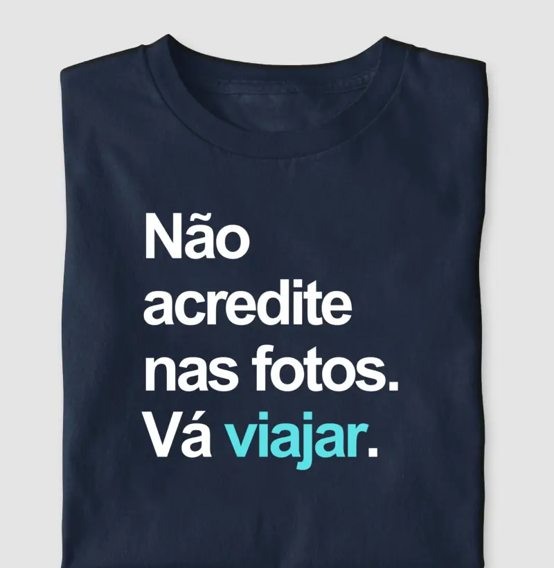 Não acredite nas fotos