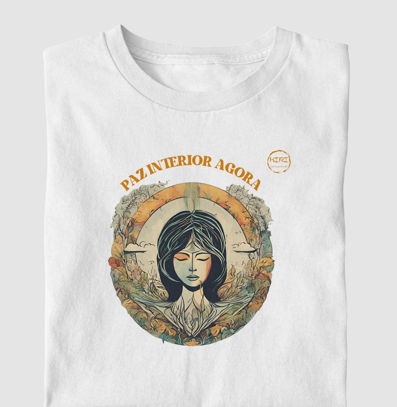 Camiseta KIRI - Paz Interior Agora