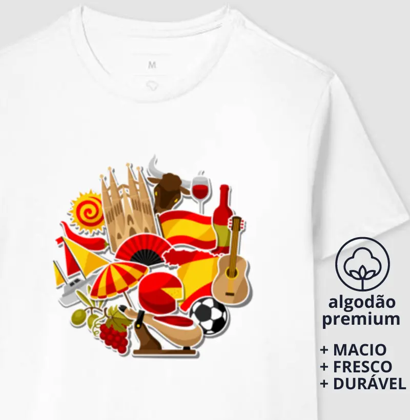 Camiseta Cultura Espanhola