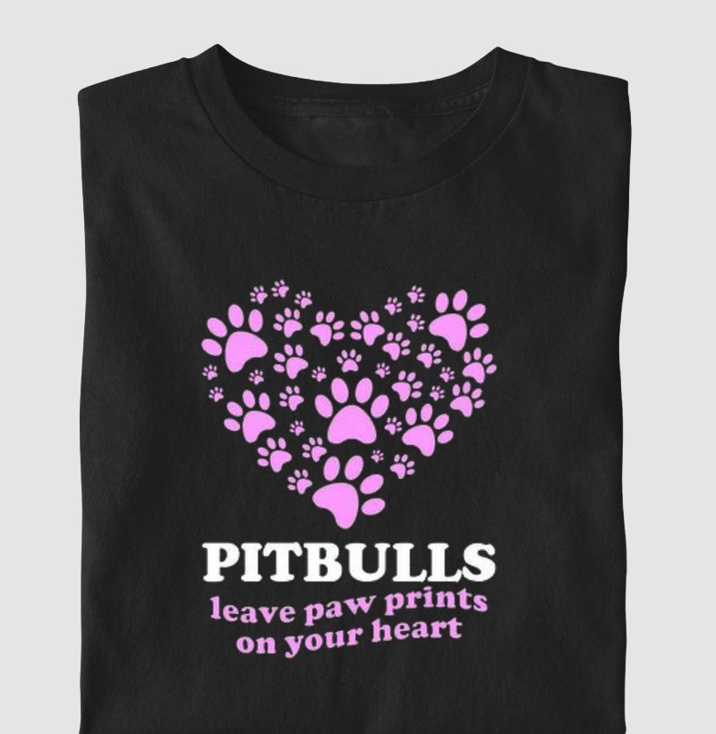 Pit Bull leave paw prints on your heart