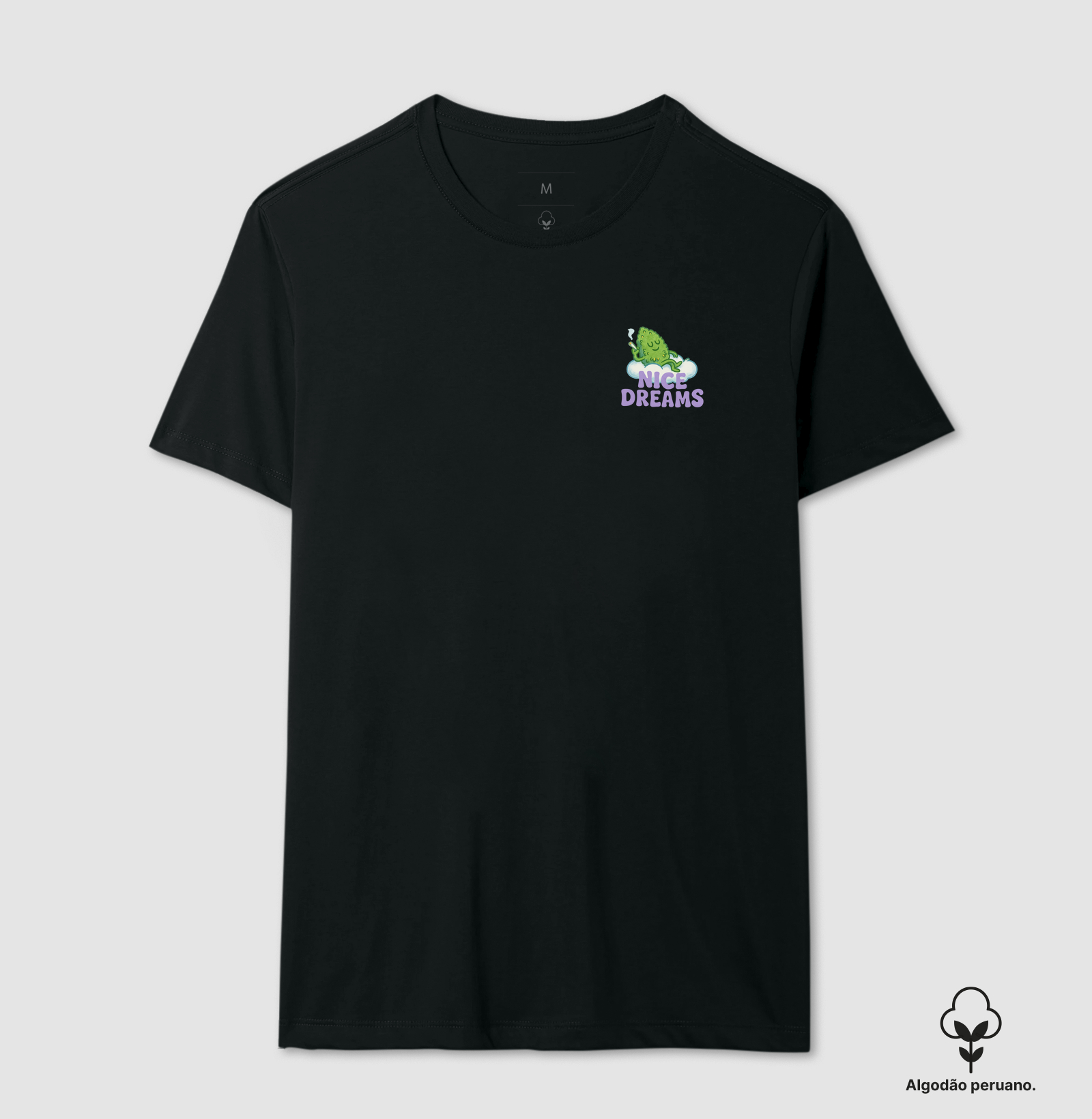 Camiseta algodão peruano - Nice Dreams