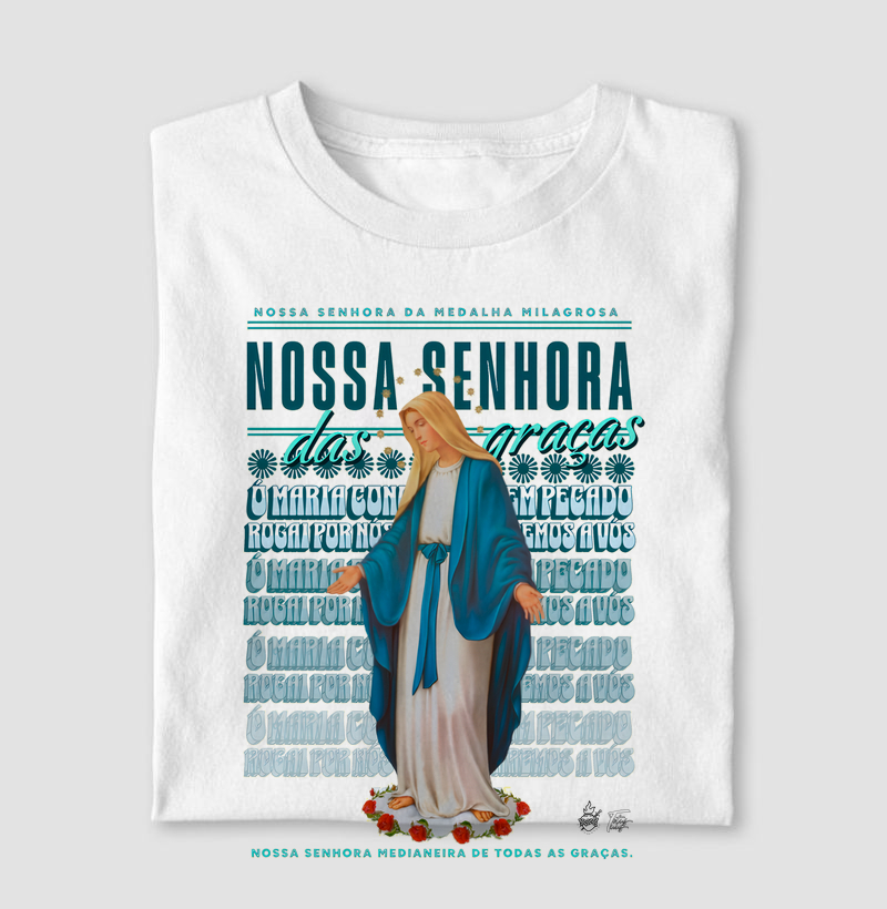 Camiseta NOSSA SENHORA DAS GRAÇAS