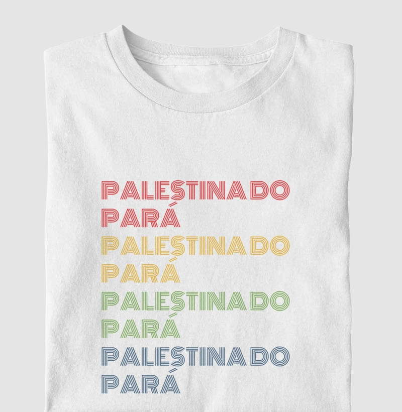 Palestina do Pará Letreiro Retrô