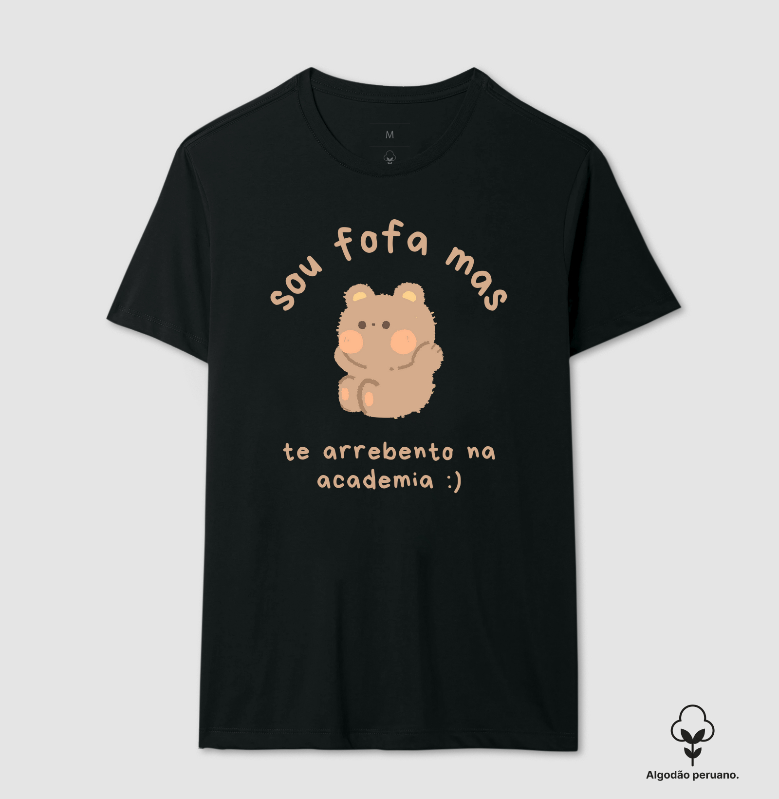 Sou fofa mas te arrebento na academia :)