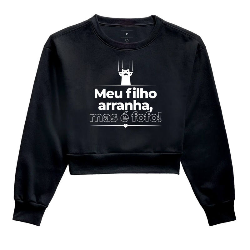 Meu filho arranha, mas é fofo!