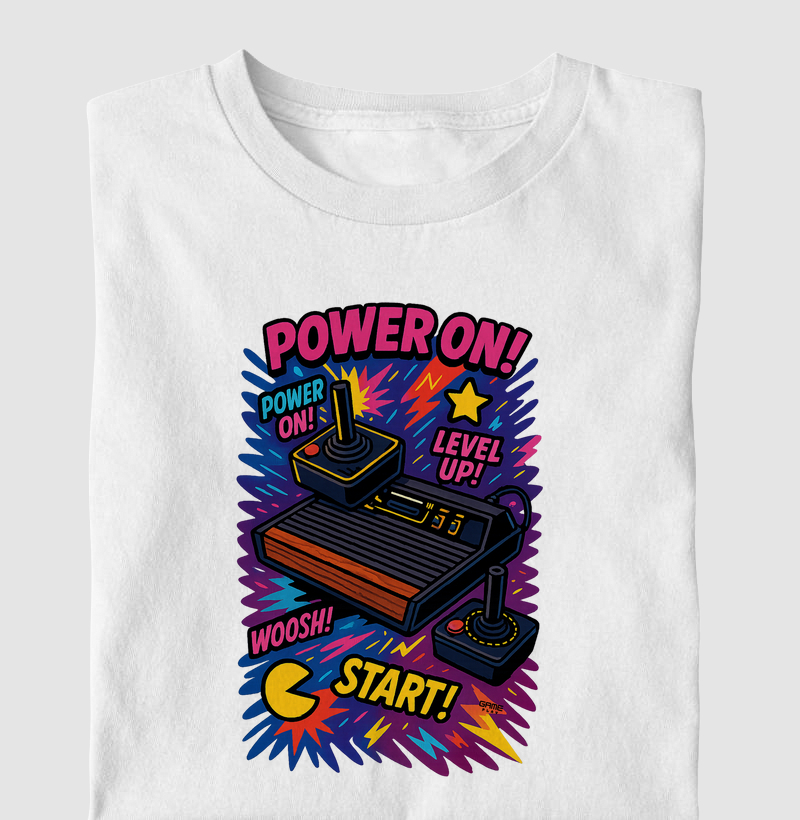 Console Vetor Atari 2600 Power On