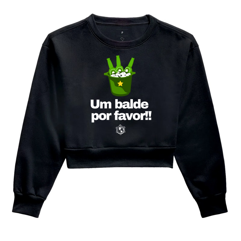 um balde por favor