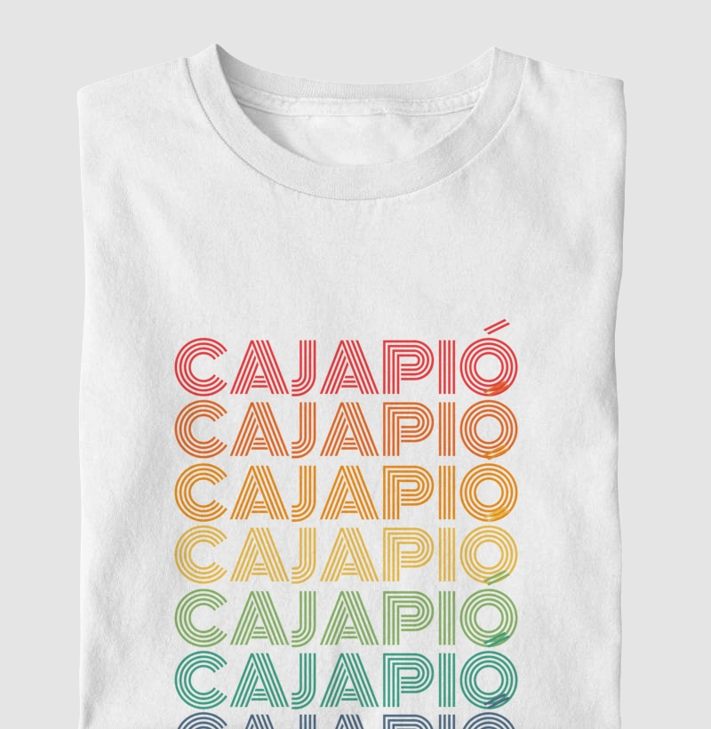 Cajapió Letreiro Retrô