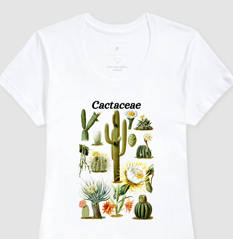 Camiseta Feminina Cactacea sps