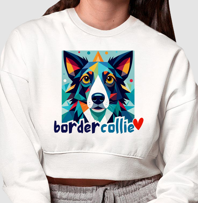 Geometric Border Collie