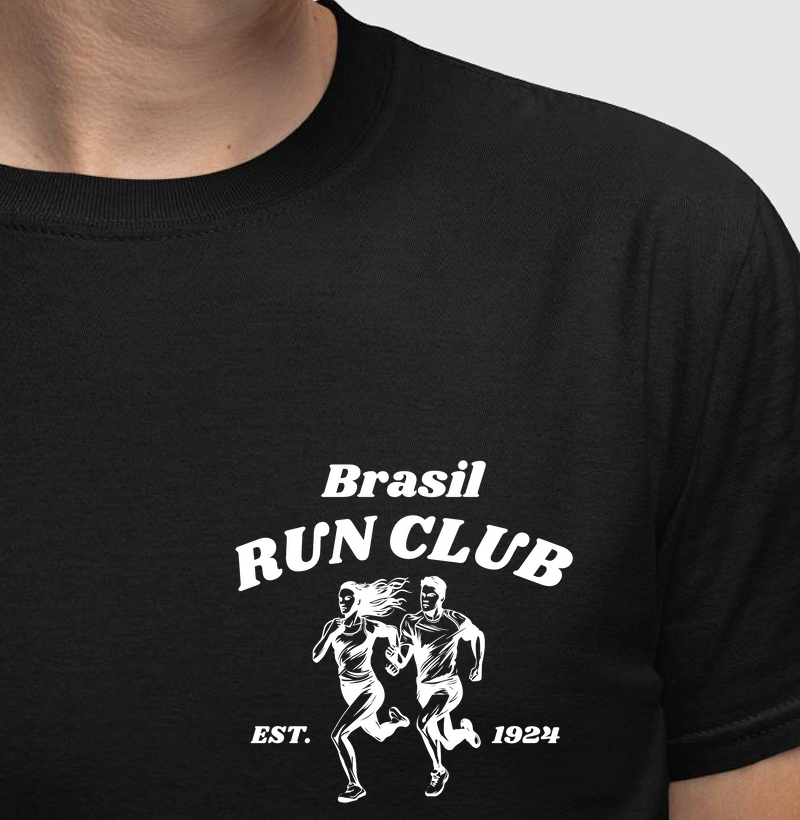Brasil run club - estampa bolso