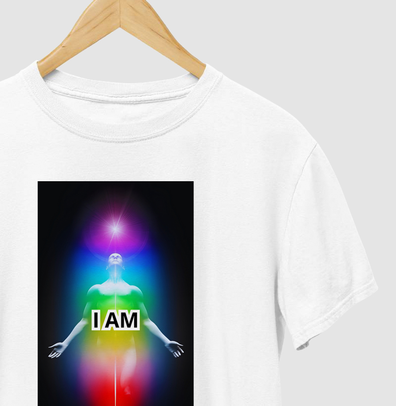 CAMISETA EU SOU ENERGIA - I AM 