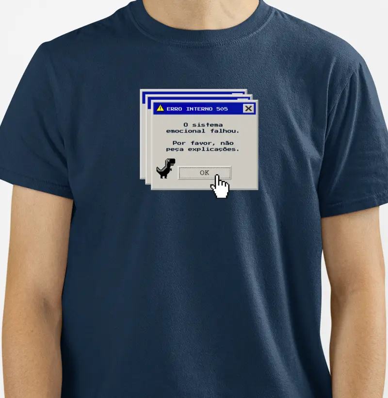 Camisetaℹ️Erro Interno👼🏼 (Masc./Fem.)