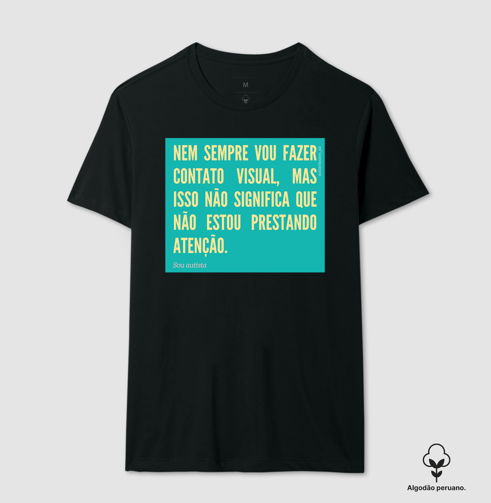 Peça "Nem Sempre Faço Contato Visual"