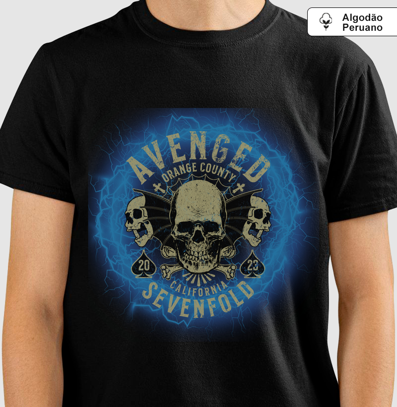 Avenged Sevenfold - Produto Premium - Algodão Peruano