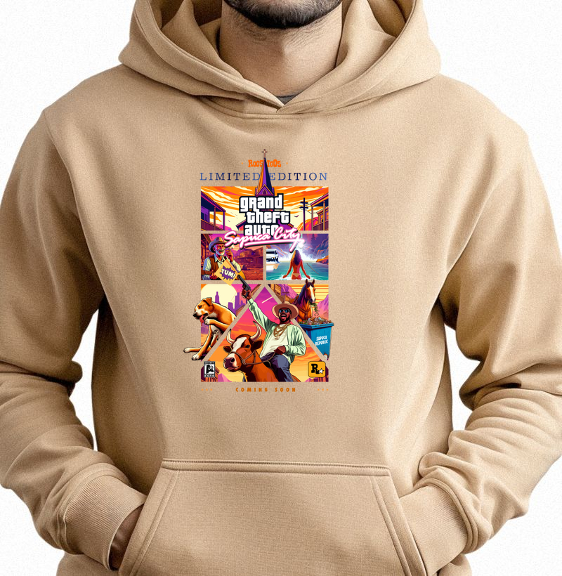 Hoodie Moletom GTA Sapuca City