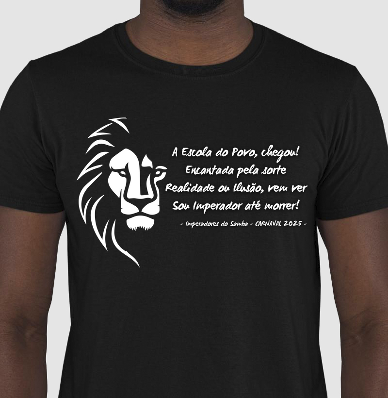 Camisetas comemorativas - IMPERADORES DO SAMBA (Carnaval de Porto Alegre-RS) - CARN003