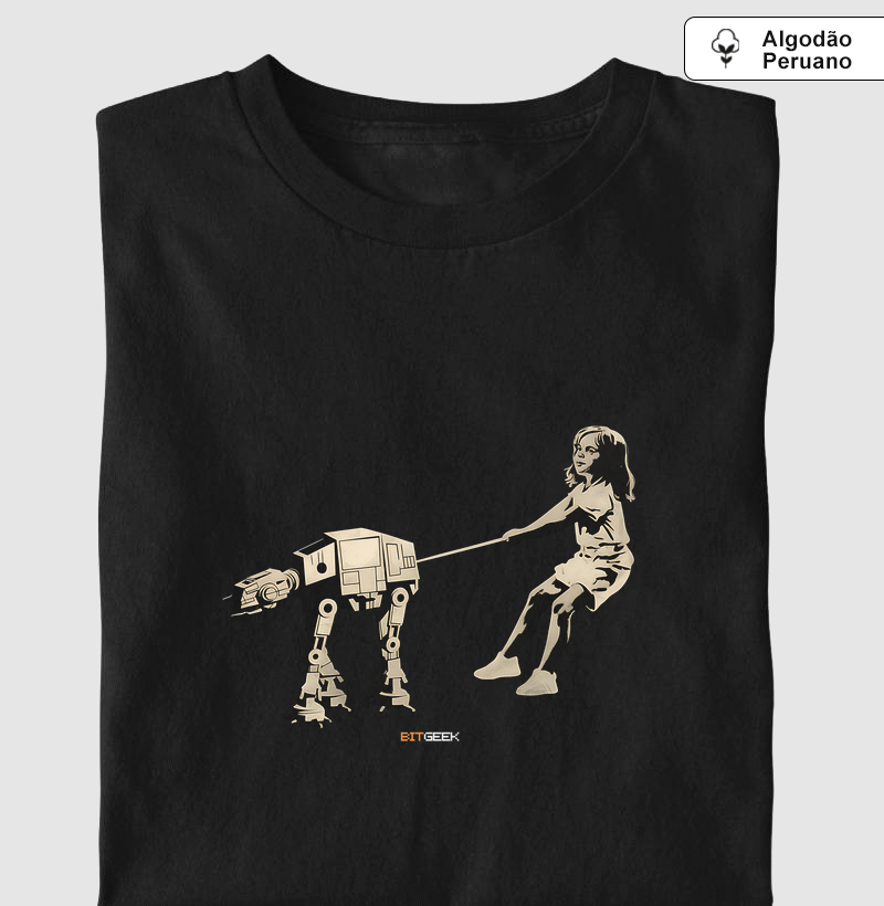 Camiseta Algodão Peruano Não é pra esse lado!