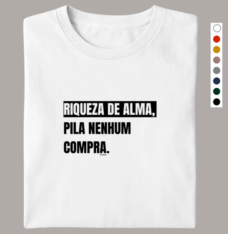 Riqueza de Alma, Pila Nenhum Compra.