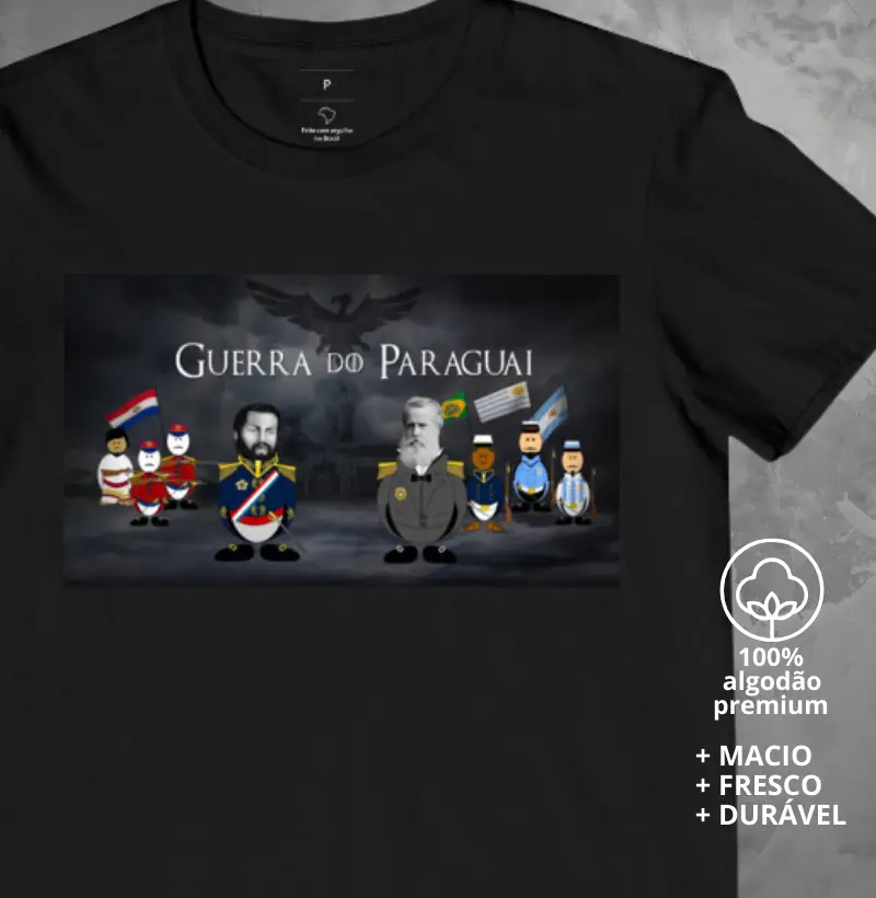Camiseta Guerra do Paraguai