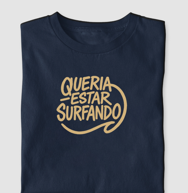Queria estar surfando
