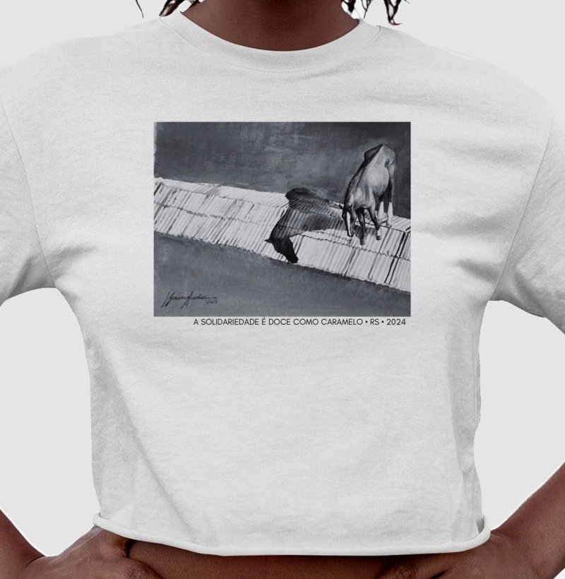 Cropped Cavalo Caramelo