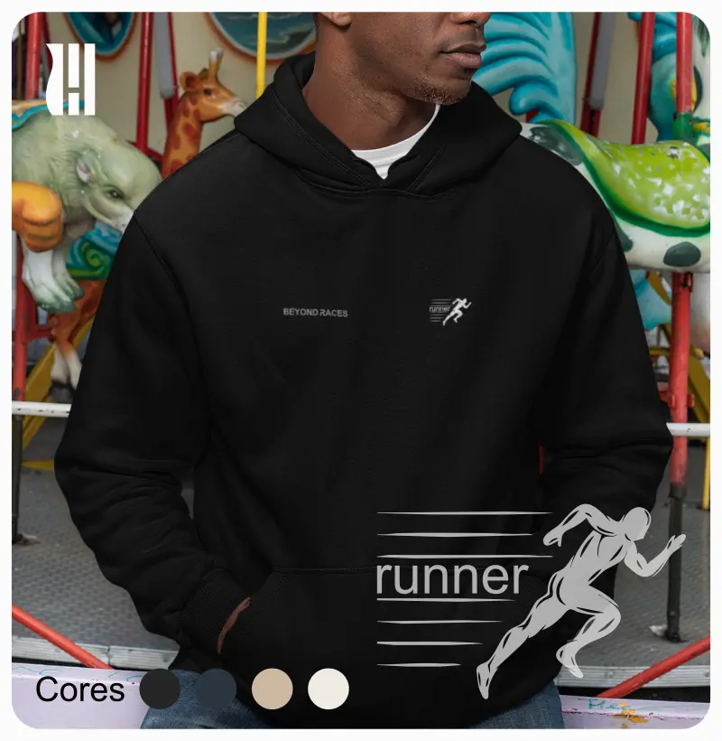 Moletom Hoodie Runner