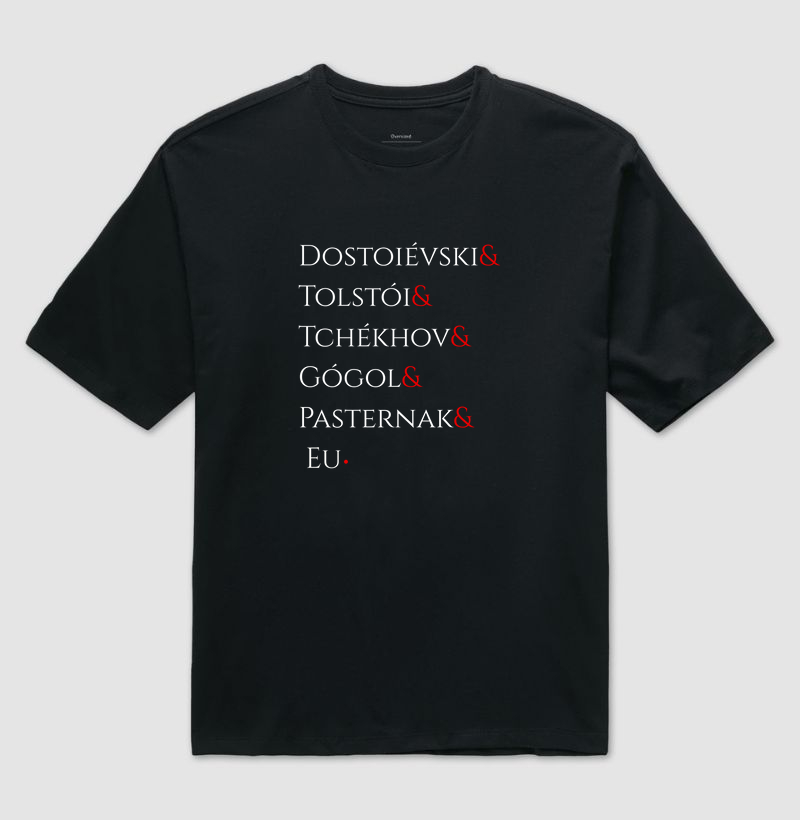 Dostoiévski, Tolstói, Tchékhov, Gógol e Pasternak
