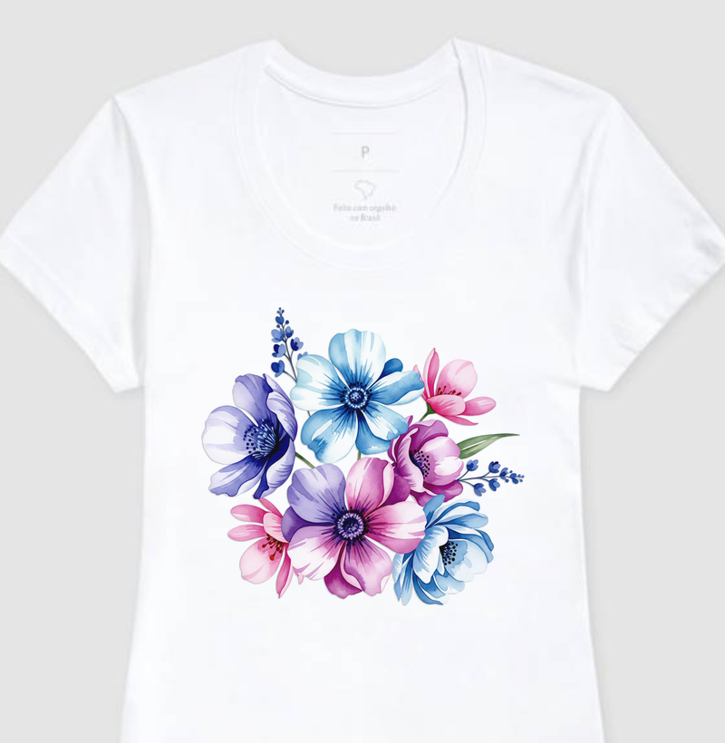 HONESTEE BUQUE ROXO\AZUL