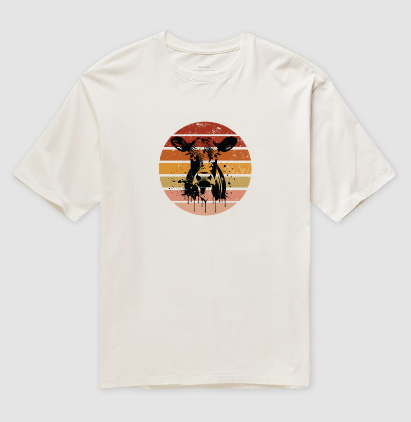 over sized - Vestindo a vaca