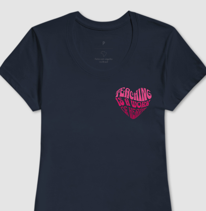 Camiseta Feminina -Heart-