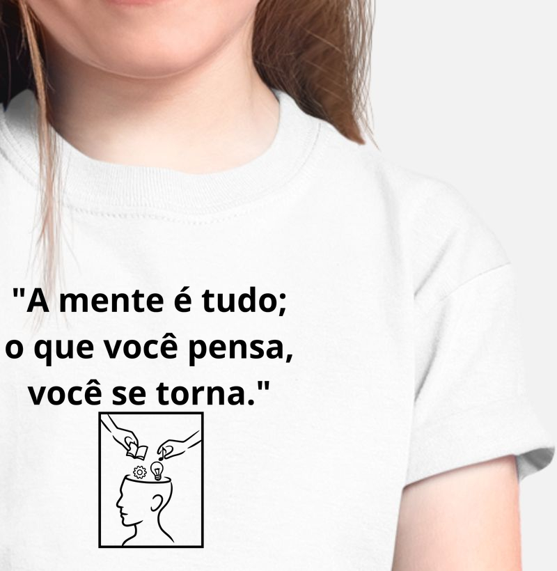 "A mente é tudo; o que você pensa, você se torna."
