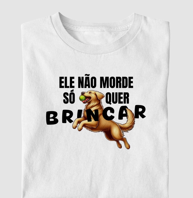 Ele não morde, só quer brincar!
