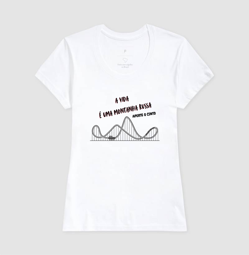 T-shirt Montanha Russa