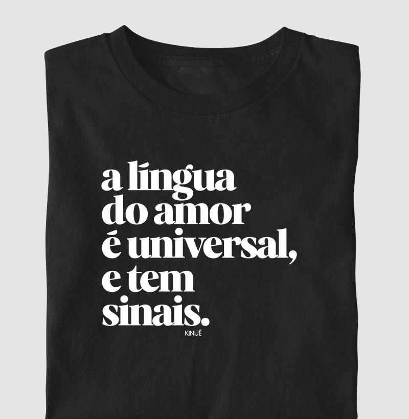 A lingua do amor é universal, e tem sinais