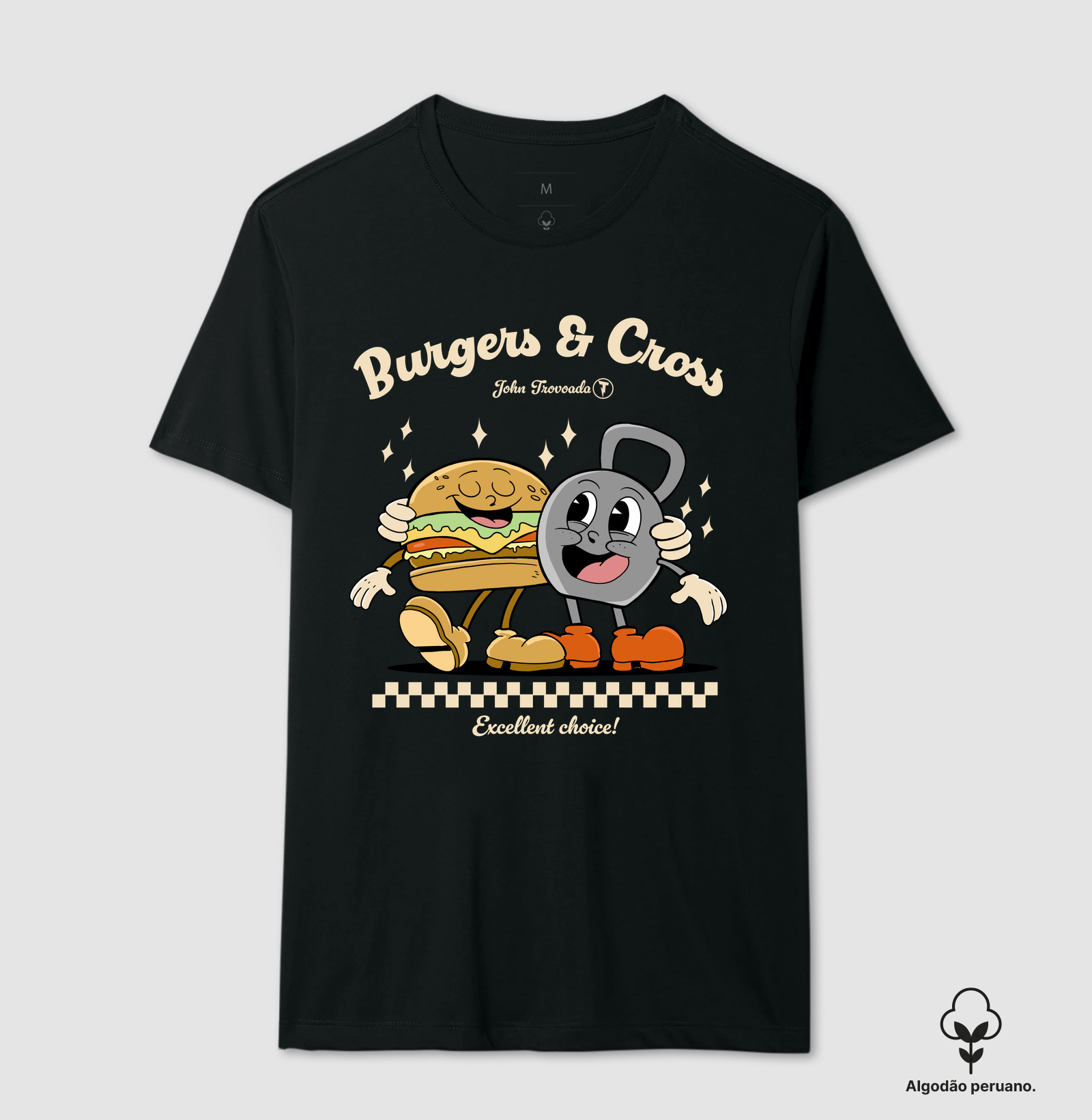 Camiseta Prime Burguers & Cross