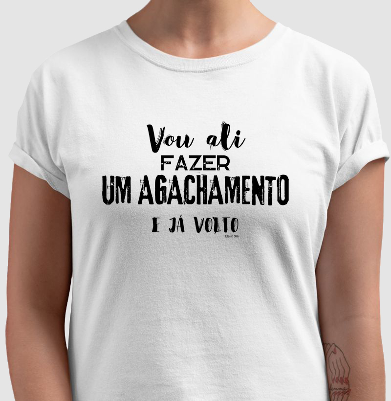 Vou ali fazer um agachamento e já volto