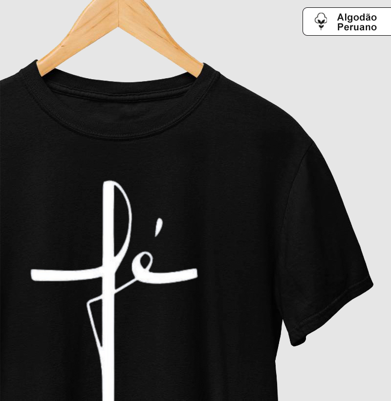 Camiseta Algodão Peruano Fé