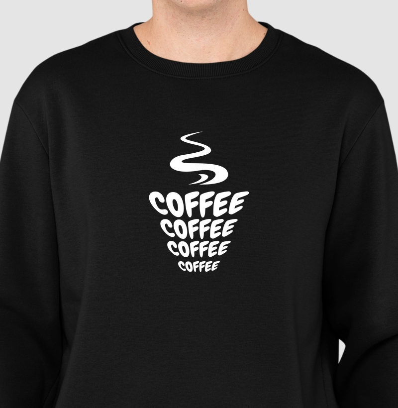Coffee Lovers: Moletom Slim -  A Paixão por Café em Cada Detalhe