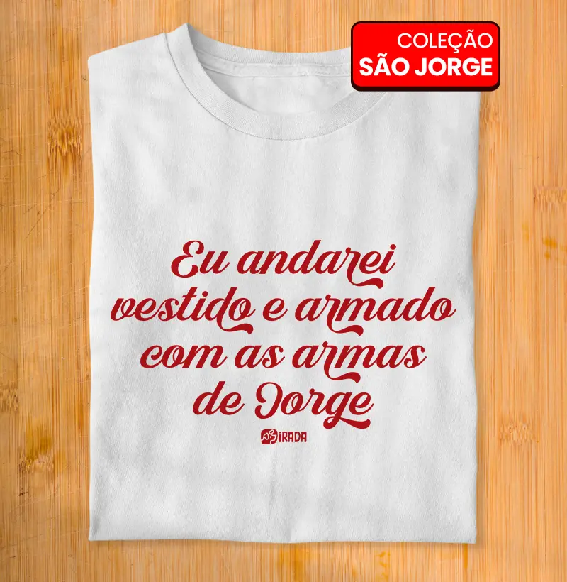 Eu andarei vestido e armado
