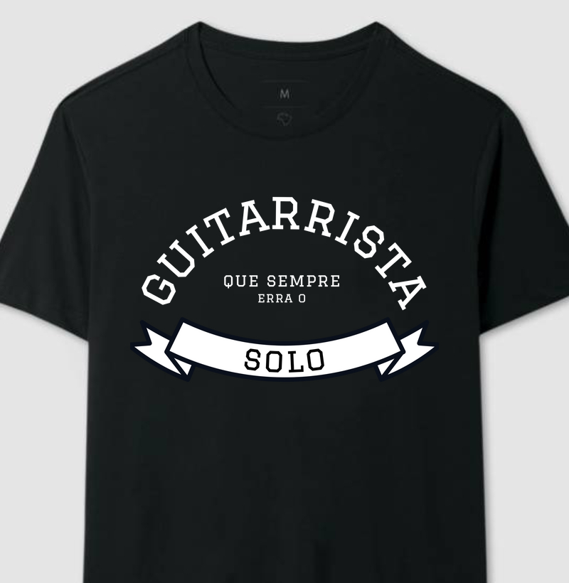 CAMISETA GUITARRISTA SOLO