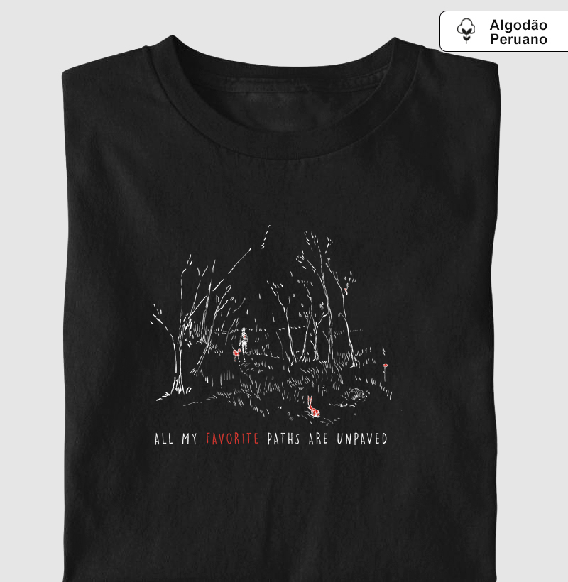 Algodão Peruano - Unpaved (Natureza e Trilha)