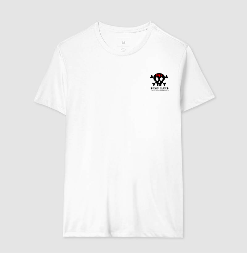 Camiseta basica logo drop hard skateboards