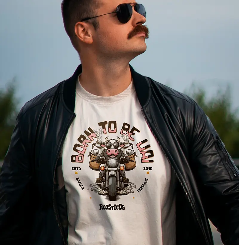 Camiseta Born To Be Uai